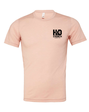 Custom Printed Apparel | Adult Unisex Custom T-Shirt - Triblend | HD Strength - HD Strength - 19131