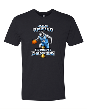 Custom Printed Apparel | Adult Unisex Custom T-Shirt | Unified State Champs - Unified Sports State Champs - 19186