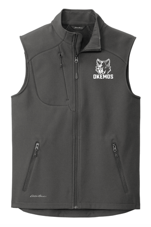 Custom Printed Apparel | Adult Unisex Custom Vest - Grey Soft Shell | Okemos Staff - Okemos Staff S26 - 19087