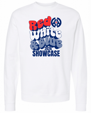 Custom Printed Apparel | Adult Unisex Custom White Crewneck | CAAC Event - Bubble Letter Design - CAAC Event - 19394