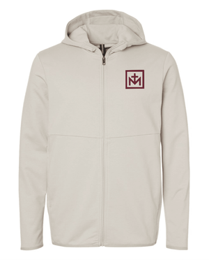 Custom Printed Apparel | Adult Unisex Full Zip Jacket - Smoke | St. Martha School Spirit Wear - St. Martha OD