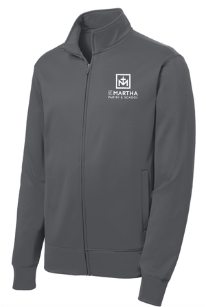 Custom Printed Apparel | Adult Unisex Full Zip Jacket | St. Martha School Spirit Wear - St. Martha OD