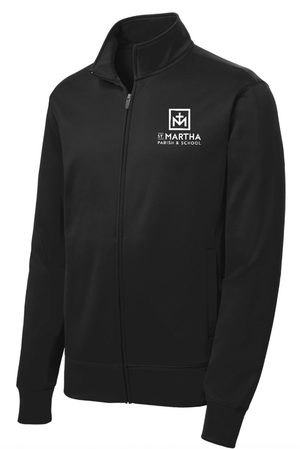 Custom Printed Apparel | Adult Unisex Full Zip Jacket | St. Martha School Spirit Wear - St. Martha OD