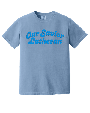 Custom Printed Apparel | Adult Unisex Heavyweight T-Shirt | Our Savior Lutheran - OSL FulFillment