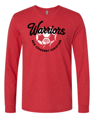 Custom Printed Apparel | Adult Unisex Long Sleeve T-Shirt | NCCS Soccer - NCCS Soccer - 19191