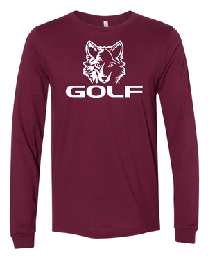 Custom Printed Apparel | Adult Unisex Long Sleeve T-Shirt | Okemos Golf - Okemos Golf - 19111