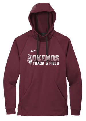 Custom Printed Apparel | Adult Unisex Nike Custom Hoodie | Okemos Track & Field 2026 - Okemos Track & Field 26 - 19165