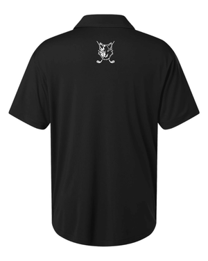 Custom Printed Apparel | Adult Unisex Performance Polo - Black | Okemos Golf - Okemos Golf - 19111