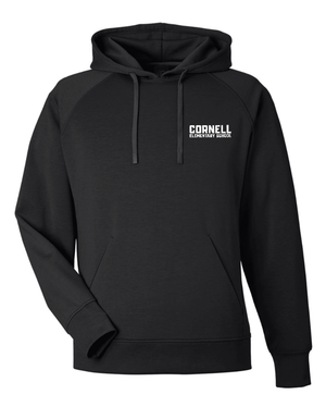 Custom Printed Apparel | Adult Unisex Soft Stretch Hoodie - Black | Cornell Elementary Spirit Wear - Cornell Elementary
