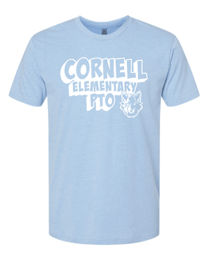 Custom Printed Apparel | Adult Unisex T-Shirt | Cornell Elementary Spirit Wear - Cornell Elementary