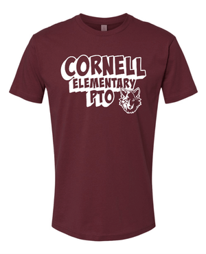 Custom Printed Apparel | Adult Unisex T-Shirt | Cornell Elementary Spirit Wear - Cornell Elementary