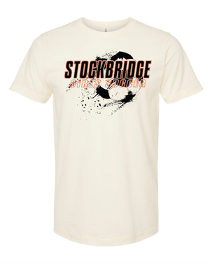 Custom Printed Apparel | Adult Unisex T-Shirt - Girls Soccer | Stockbridge Athletics - Stockbridge Athletics