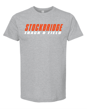 Custom Printed Apparel | Adult Unisex T-Shirt - Track & Field | Stockbridge Athletics - Stockbridge Athletics