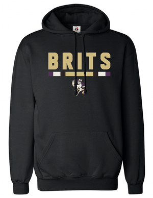 Custom Apparel - Screen Printing - Albion Football - Adult Hooded Sweatshirt Black - Albion Football Pre Holiday Shop - 16808