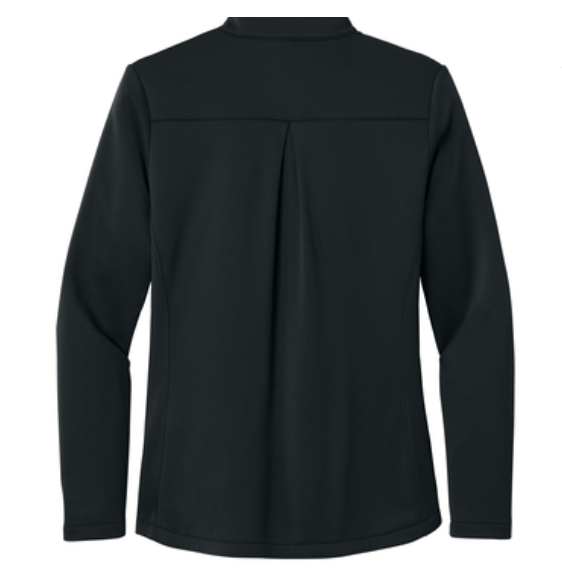 Custom Apparel - Screen Printing - Albion Football - Eddie Bauer Women's Fleece 1/2 Zip Black - Albion Football Pre Holiday Shop - 16808