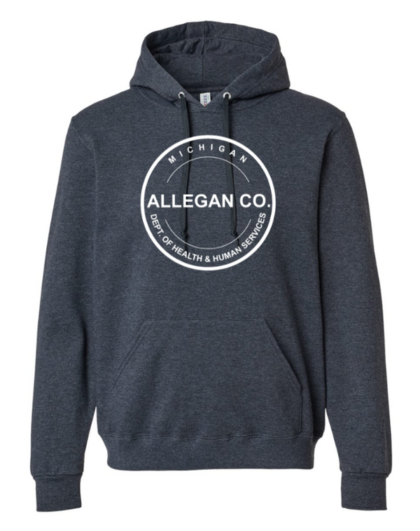 MDHHS Gear - Allegan & Barry Co. -- Premium Blend Hooded Sweatshirt  (Multiple Colors Available)