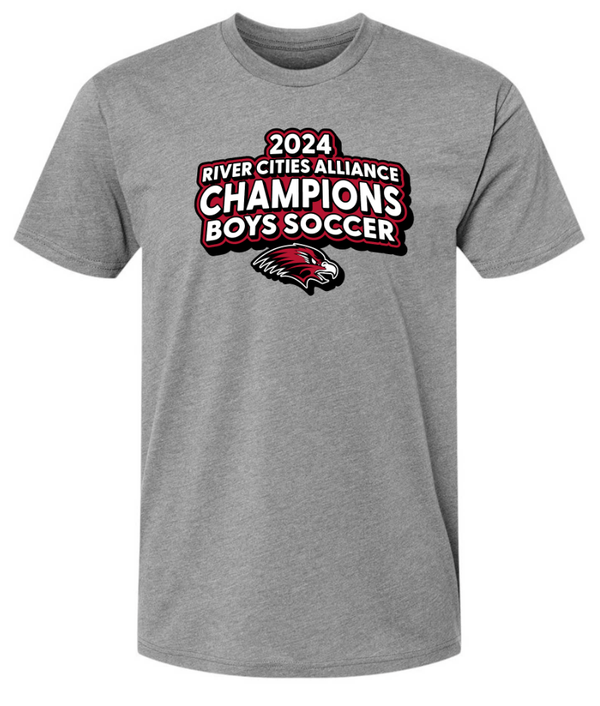 Custom Apparel - Screen Printing - Allendale Boys Soccer Champions Shirt - Adult Unisex T-Shirt - Allendale Boys Soccer Champions Shirt - 16772