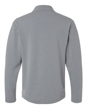 DeWitt Middle School Apparel Quarter Zip Heather Steel back view