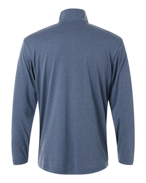 DeWitt Middle School Apparel Quarter Zip Heather Navy back view