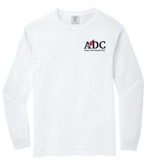 Custom Printed Apparel | American Daughters of Conservation | Adult Unisex Comfort Colors Long Sleeve (MULTIPLE COLOR OPTIONS) - ADC W25 - 18659
