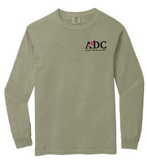 Custom Printed Apparel | American Daughters of Conservation | Adult Unisex Comfort Colors Long Sleeve (MULTIPLE COLOR OPTIONS) - ADC W25 - 18659
