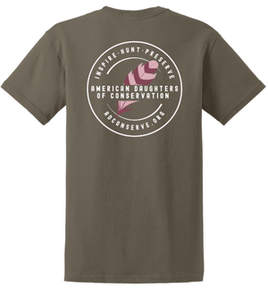 Custom Printed Apparel | American Daughters of Conservation | Adult Unisex Gildan T-Shirt (MULTIPLE COLOR OPTIONS) - ADC W25 - 18659