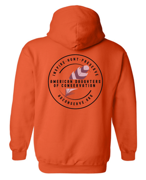 Custom Printed Apparel | American Daughters of Conservation | Adult Unisex Hoodie (MULTIPLE COLOR OPTIONS) - ADC W25 - 18659