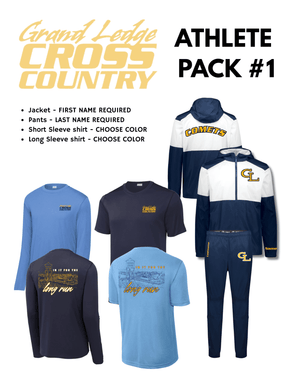 Custom Printed Apparel | Athlete Pack 1 | GL Cross Country - GL XC - 19838