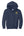 Grand Ledge MS Basketball Player Packs Hoodie Navy front view