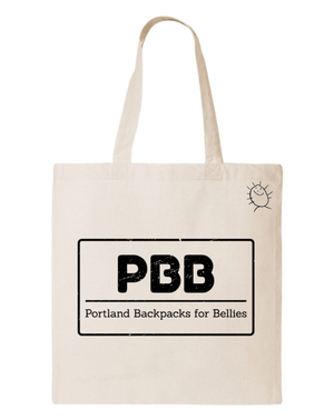 Custom Apparel - Screen Printing - Backpacks for Bellies - Economical Tote - Backpacks for Bellies - 15331