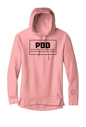 Custom Apparel - Screen Printing - Backpacks for Bellies - Ladies Fleece Hoodie - Backpacks for Bellies - 15331