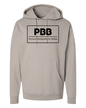 Custom Apparel - Screen Printing - Backpacks for Bellies - Mid - weight Hoodie - Backpacks for Bellies - 15331