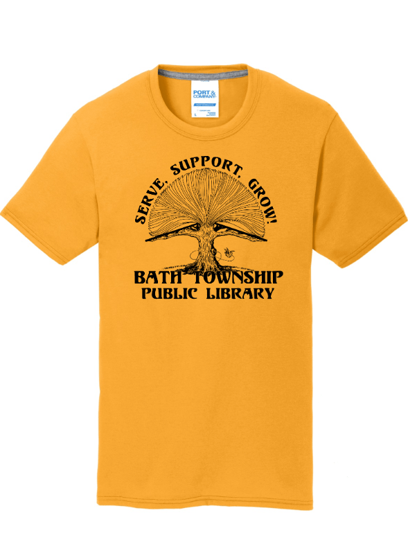 Custom Printed Apparel | Bath Library Summer 2025 - Adult Performance Blend Tee - Bath Library Summer 2025 - 18025