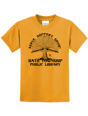 Custom Printed Apparel | Bath Library Summer 2025 - Youth Core Blend Tee - Bath Library Summer 2025 - 18025