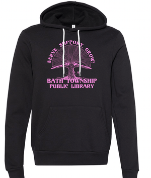 Custom Apparel - Screen Printing - Bath Township Public Library - Adult Unisex Hoodie - Hooded Sweatshirt - Bath Township Public Library - 14829