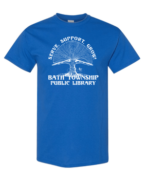Custom Apparel - Screen Printing - Bath Township Public Library - Adult Unisex T-Shirt - Bath Township Public Library - 16885