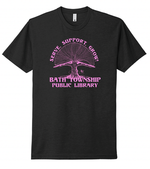 Custom Apparel - Screen Printing - Bath Township Public Library - Adult Unisex T-Shirt - T-shirt - Bath Township Public Library - 14829