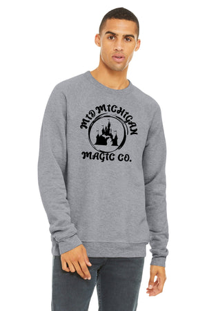 Mid-Michigan Magic Company Crewneck Athletic Heather front view
