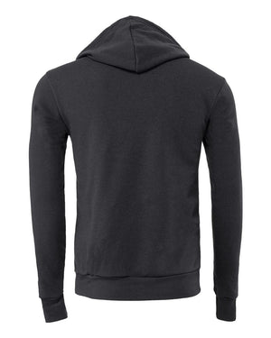 CHAP Chariots Basketball Hoodie Dark Grey back view