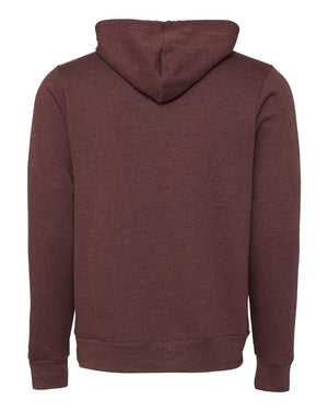 Okemos Special Education Apparel Hoodie Heather Maroon back view