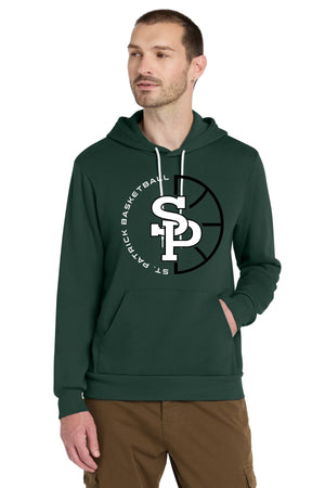 St. Patrick Basketball 2026 Hoodie Forest front view