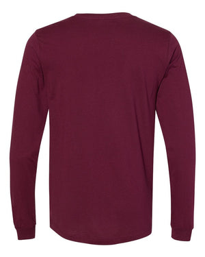 Okemos Special Education Apparel Long Sleeve Maroon back view