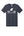 DeWitt Middle School Apparel T-Shirt Heather Navy front view