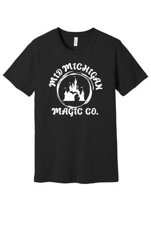 Mid-Michigan Magic Company T-Shirt Black front view