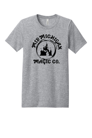 Mid-Michigan Magic Company T-Shirt Athletic Heather front view