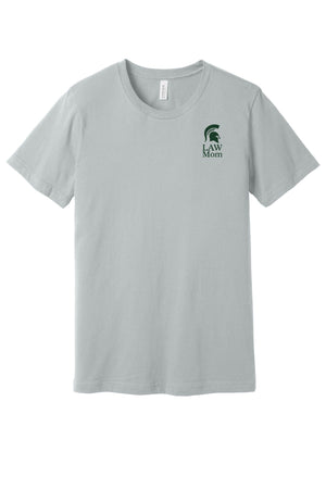 MSU College of Law Weekend T-Shirt Solid Athletic Grey front view