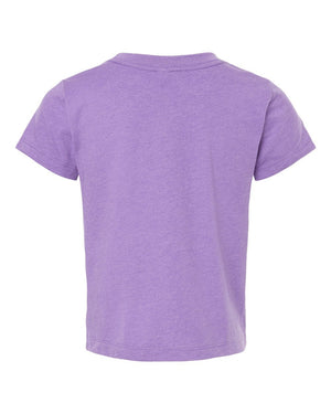 Delta Dance Connection - General T-Shirt Heather Team Purple back view