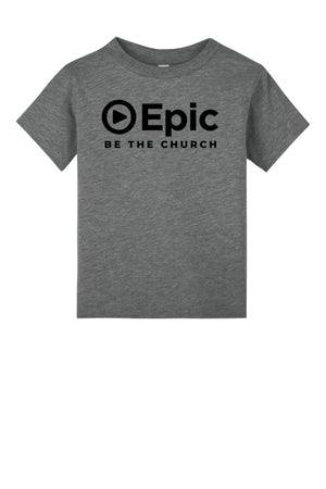 Epic Church 20th Anniversary T-Shirt Deep Heather front view
