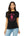 Lansing Gladiators Fall Shop 2026 T-Shirt Solid Black Triblend front view
