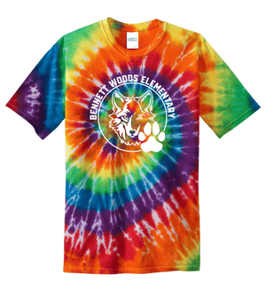 Custom Printed Apparel | Bennett Woods 18229 | Adult Tie Dye T-Shirt - Bennett Woods - 18229